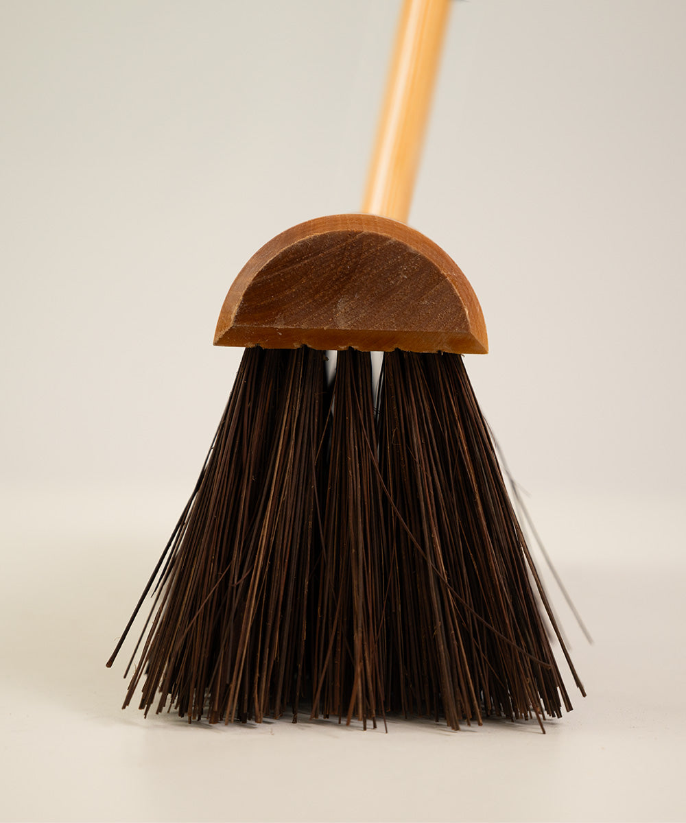 Finest by Hillbrush Wooden Yard Broom  - Stiff